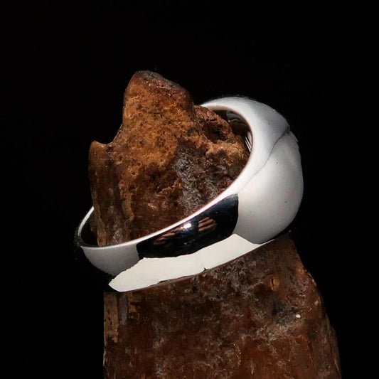 Anillo Hexagrama con Calavera para Hombre – Plata Esterlina 925